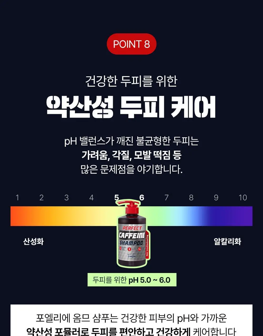 [탈모증상완화] 포엘리에 옴므 카페인 맥주효모 남자샴푸 500ml 상세페이지 32
